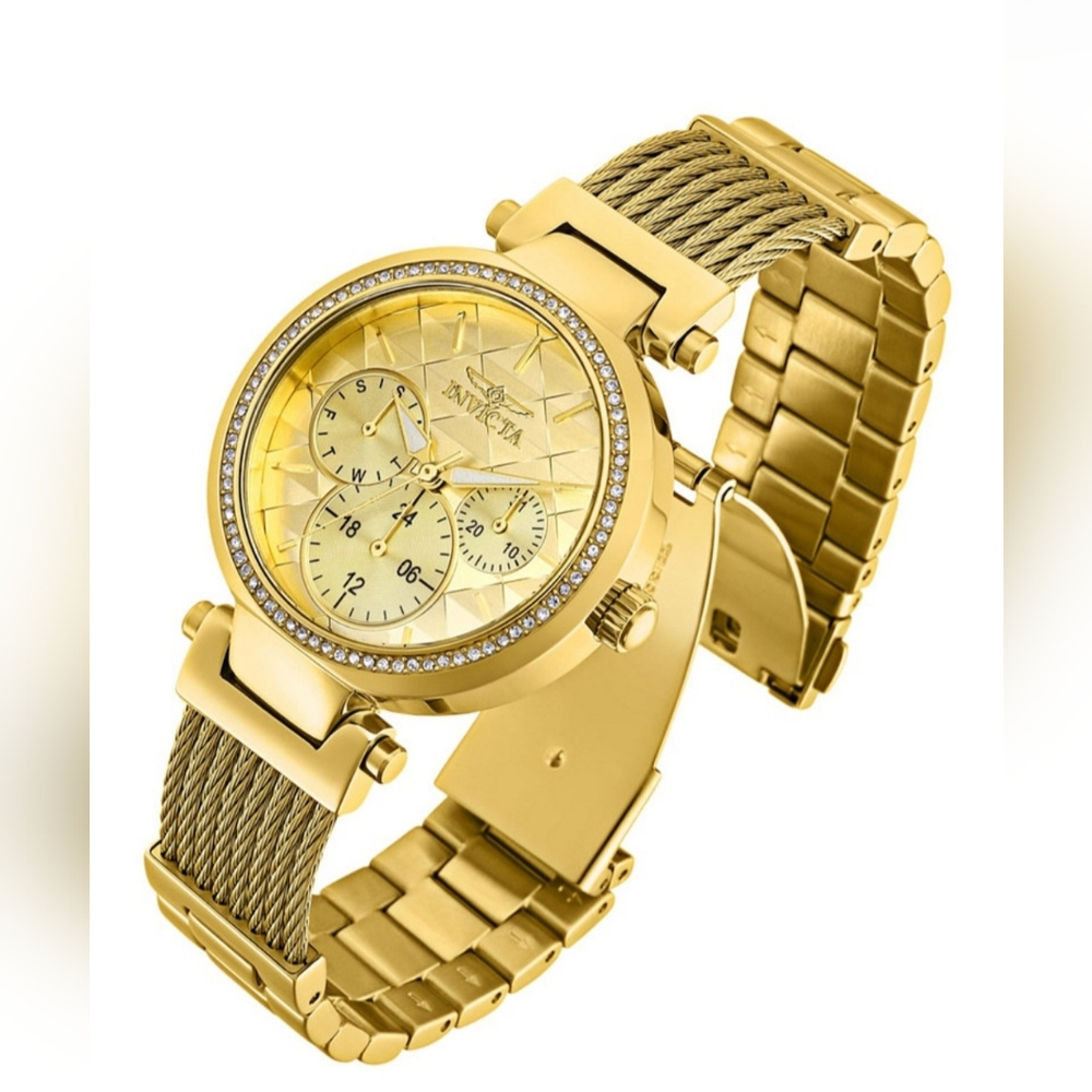 Invicta Women's Radiant Gold Watch